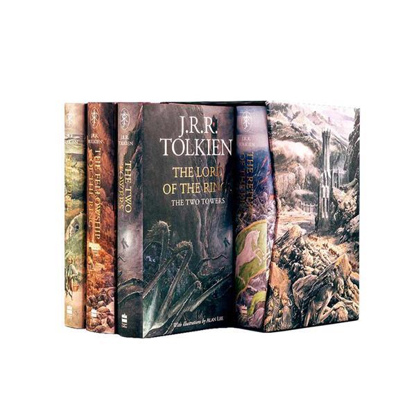 Lord Of The Rings-Illustrated Edition 1 To 4-Packed by J.R.R.Tolkien